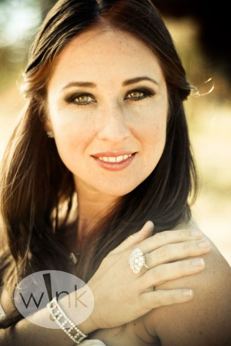 Smoky eyes and glossy plum lips