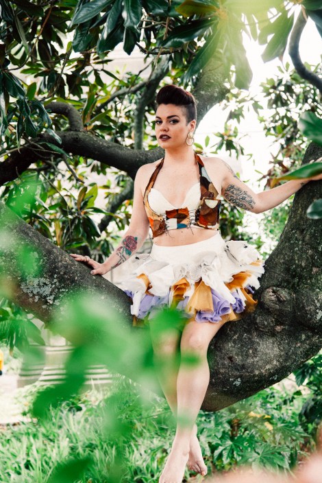 Photographer: Amy Fullam MUAH: Ryatt Fienix Skirt & Bodice Designer: Nancy Couture Model: Ryatt Fienix 