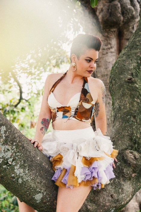 Photographer: Amy Fullam MUAH: Ryatt Fienix Skirt & Bodice Designer: Nancy Couture Model: Ryatt Fienix 